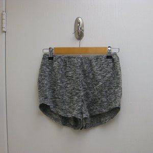 NWT Express black white marled booty shorts XS